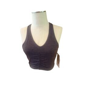 Gottex Studio Premium Brushed Sports Bra Currant M GH1001B Moisture Wicking